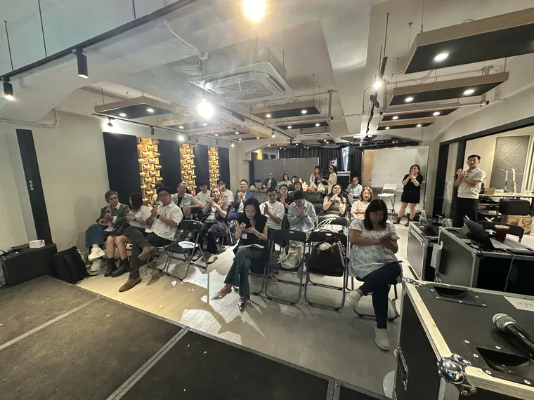 RM IP 教練團實體課堂全景,學員坐滿課室